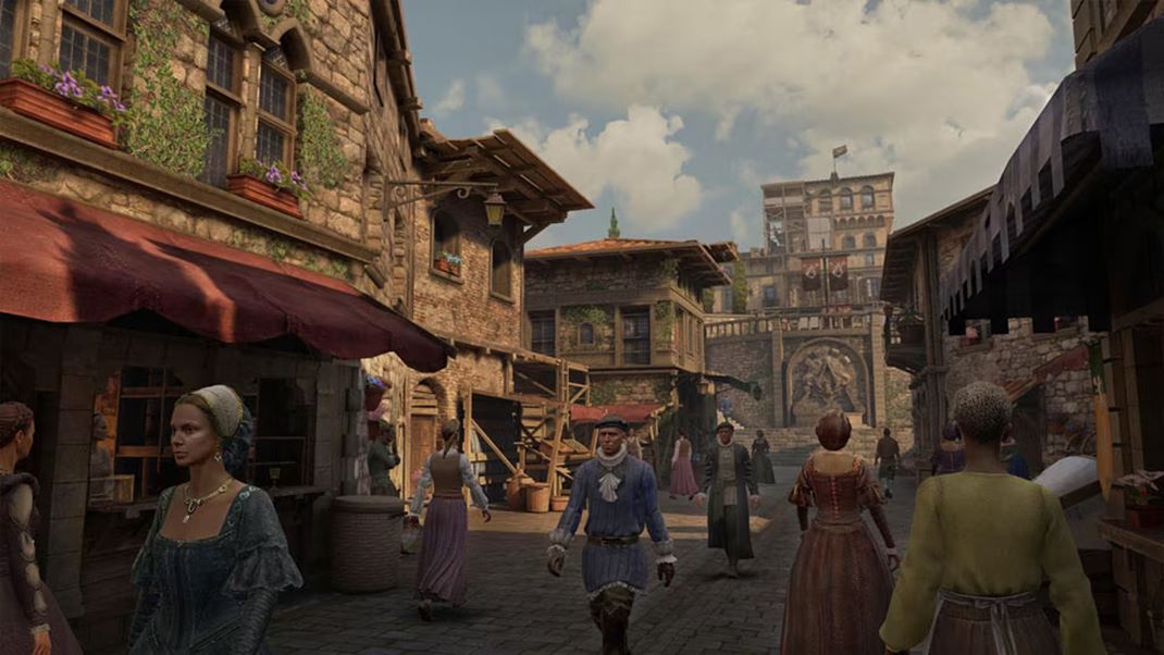 Assassins Creed Nexus VR V mestch to ije, pohybuj sa tam desiatky ud.