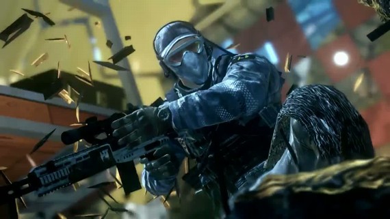 COD Ghosts - Freefall map gameplay