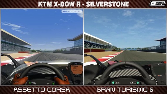 Assetto Corsa vs Gran Turismo 6 - KTM