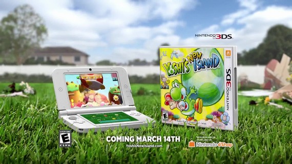 Yoshis New Island - TV reklama