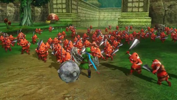 Hyrule Warriors - Link with Power Gloves