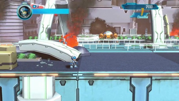 Mighty no. 9 - gameplay