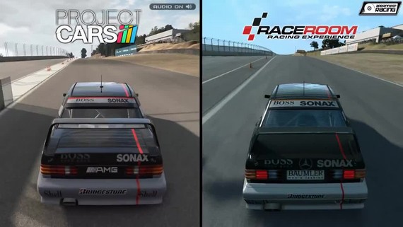 Project Cars vs RaceRoom
