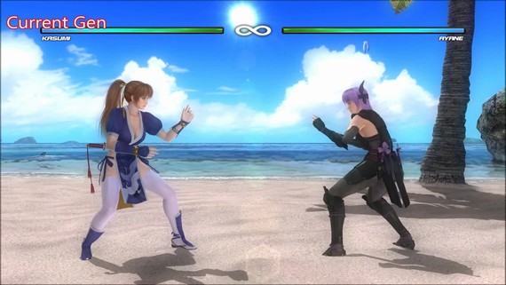 Dead or Alive V - PC porovnanie