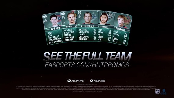 NHL 15: Hockey Ultimate Team - Team of the Year