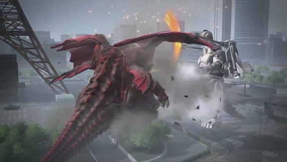 Godzilla - The Battle heats up