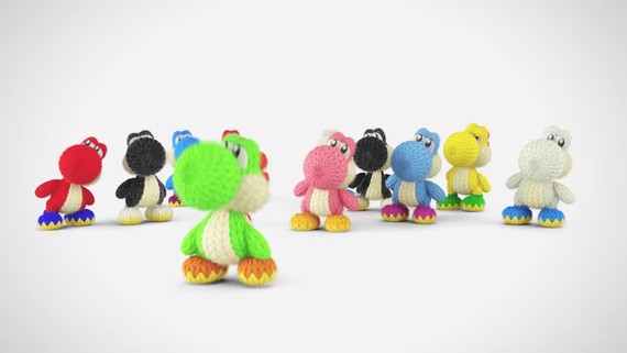Yoshi's Woolly World - So many patterns!
