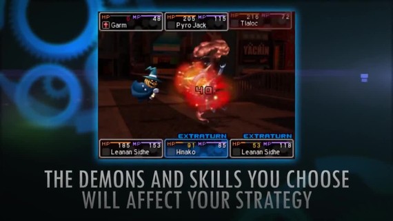 Shin Megami Tensei Devil Survivor 2: Record Breaker - Battle Trailer