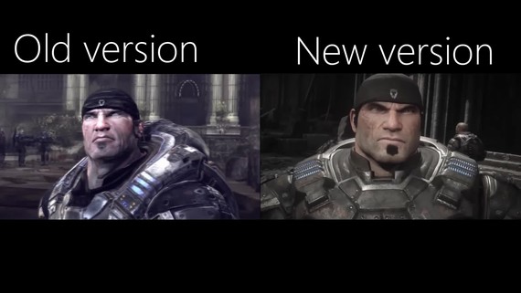 Gears of War - porovnanie prestrihovej sc�ny