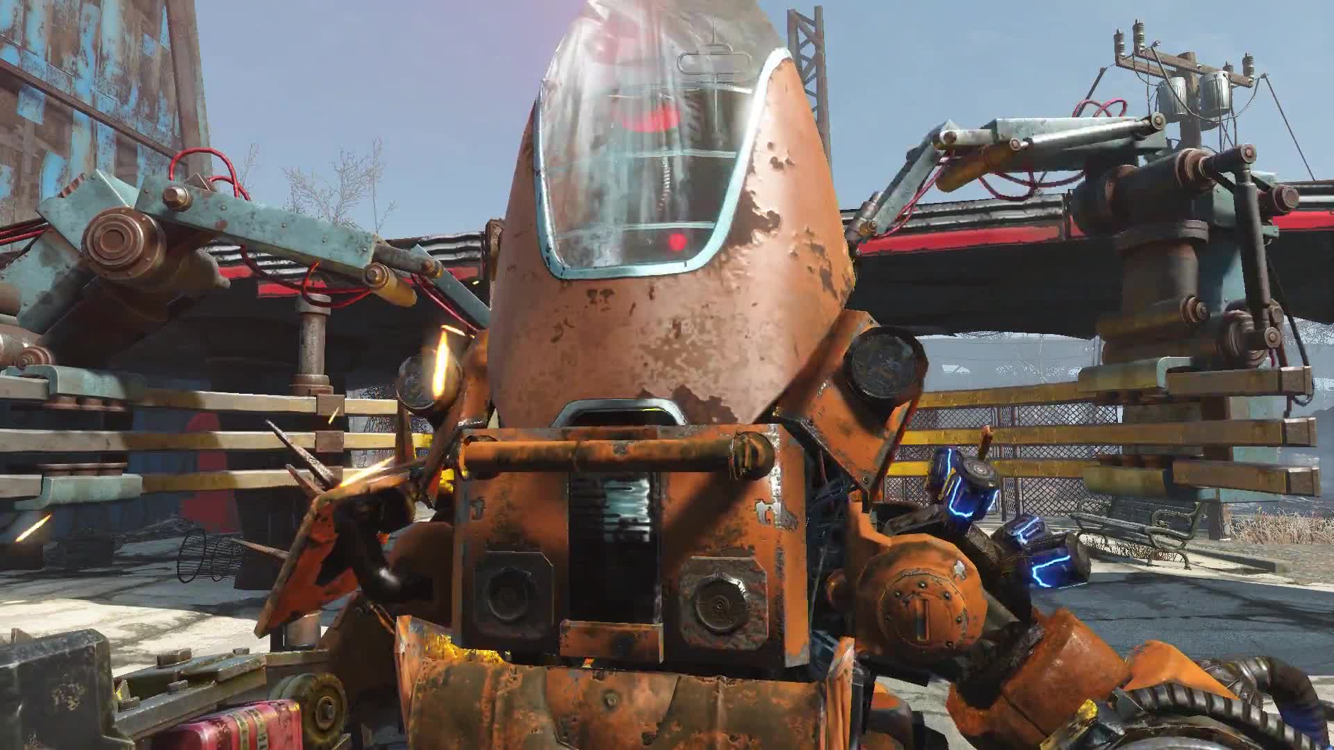 Fallout 4 automatron robot фото 23