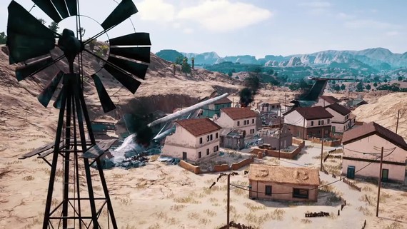 PlayerUnknown’s Battlegrounds - Desert map