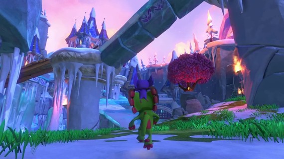 Yooka-Laylee - Glitterglaze Glacier Trailer