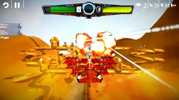 Red Barton and The Sky Pirates - Gameplay Trailer 4