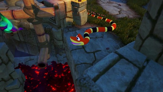 Snake Pass - 7 minút PC hrateľnosti