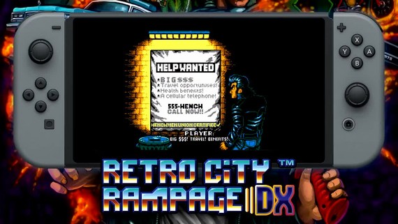 Retro City Rampage DX - Nintendo Switch Announcement Teaser