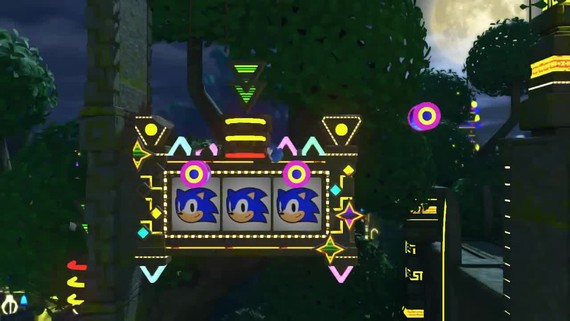 Sonic Forces - Casino Forest Gameplay