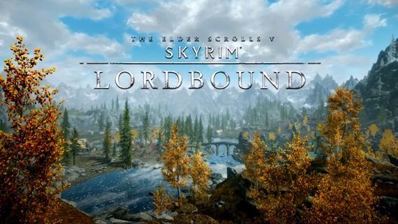 Skyrim: Lordbound mod - ukážka prostredí