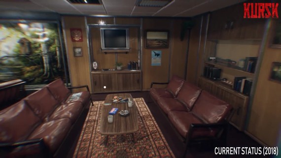 Kursk porovnva kvality prostredia po dvojronom vvoji, ponorka je na dohad