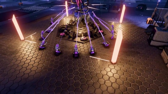 Kyberpunková RTS Re-Legion ukazuje atmosferický trailer