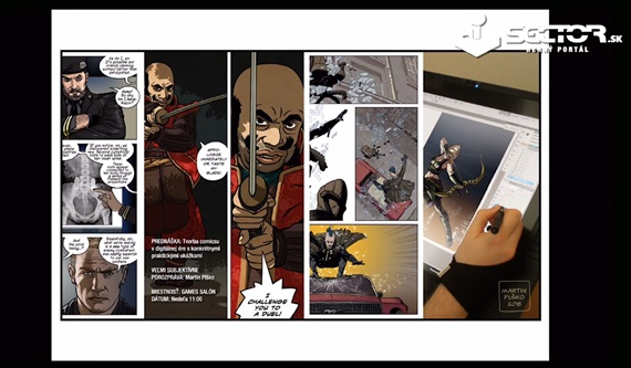 Prednka: Tvorba komiksu v digitlnej re