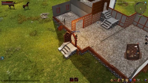 Legends of Aria - stavba domu v prichádzajúcej MMORPG