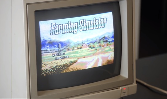 Farming Simulator ponúka prvý pohľad na C64 verziu