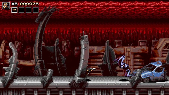 Blazing Chrome ukazuje prostredia