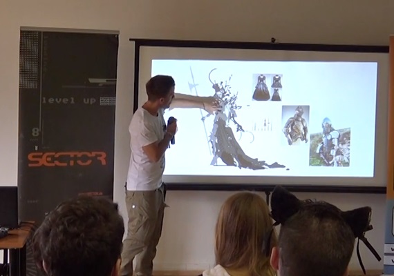 Prednka: Nvrh postavy pre  potaov hru