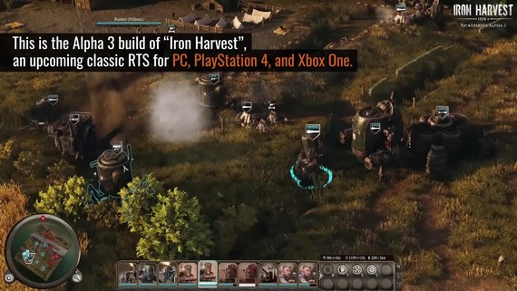 Stratégia Iron Harvest ukazuje multiplayerovú hrateľnosť