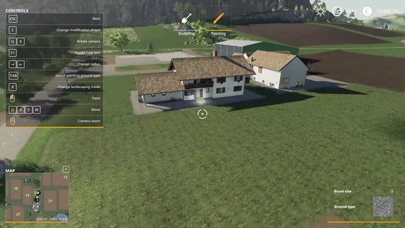 Farming Simulator 19 ukazuje úpravu prostredia v hre
