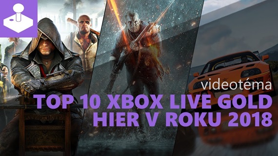 Top 10 Xbox Live Gold hier v roku 2018