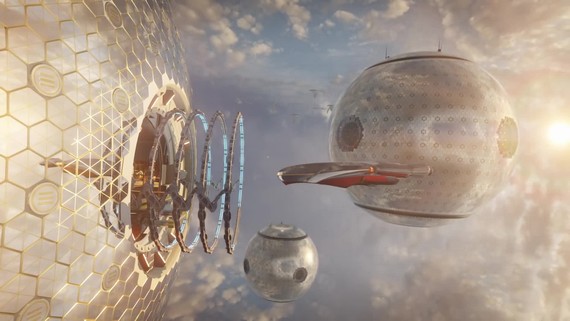 3DMark Port Royal raytracing benchmark zachytený na videu
