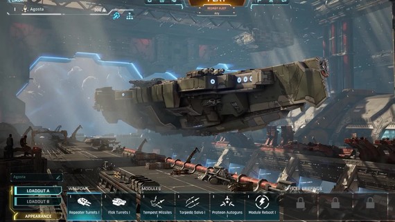 Dreadnought - UI Transition Video
