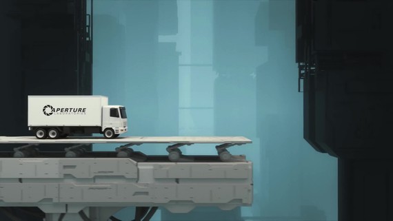 Bridge Constructor Portal - Switch trailer
