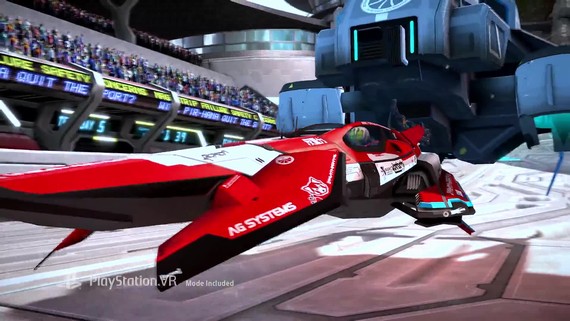 WipEout Omega Collection VR – Launch Trailer
