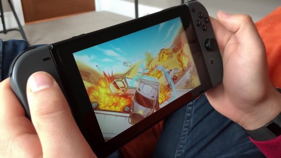 Clustertruck - Switch Gameplay
