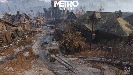 Metro Exodus - Nvidia RTX raytracing ukážka