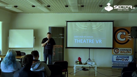 GameDev: Theatre VR - hercem ve virtuální realitě
