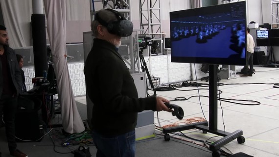 HTC VIVE x READY PLAYER ONE - pou�itie headsetu pri nakr�can�