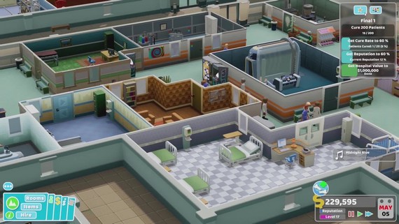 Two Point Hospital - tvorba hry s osobnosťou