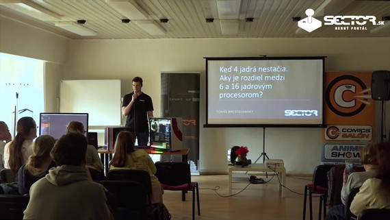 GameDev: Aký je rozdiel medzi 6 a 16 jadrovým procesorom?