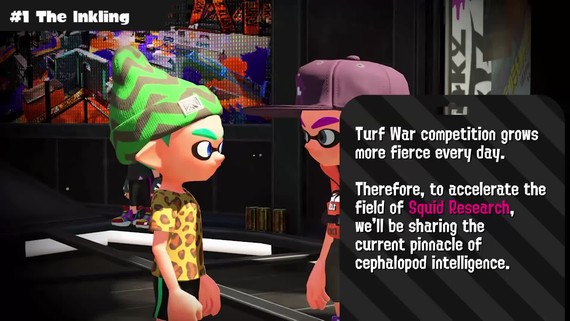 Splatoon 2 - Squid Research Seminar #1: The Inkling