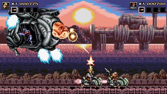 Blazing Chrome - Gameplay Preview