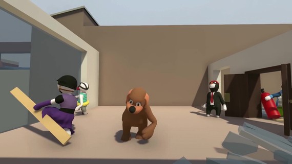 Human: Fall Flat - konzolový multiplayer