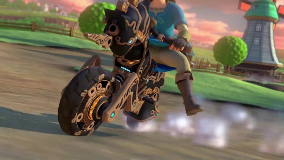 Mario Kart 8 Deluxe - The Legend of Zelda: Breath of the Wild update