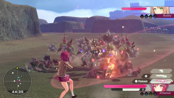 BulletGirls Phantasia ukazuje gameplay