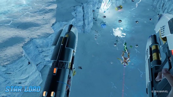 MARVEL Powers United VR - Star-Lord + Gamora gameplay