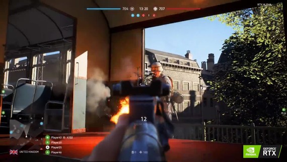Battlefield V - RTX Rotterdam gameplay