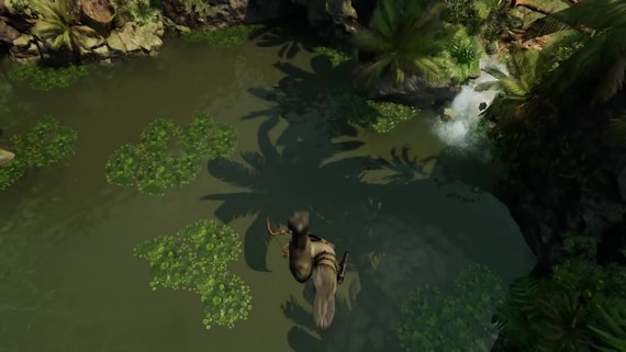 Shadow of the Tomb Raider - underwater survival
