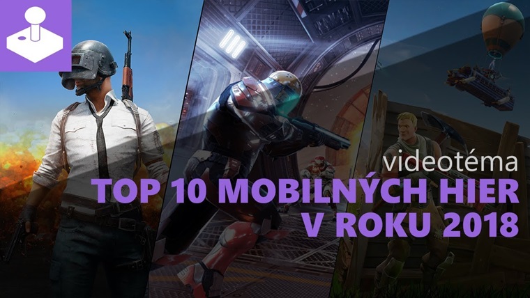 TOP 10 mobiln�ch hier roku 2018